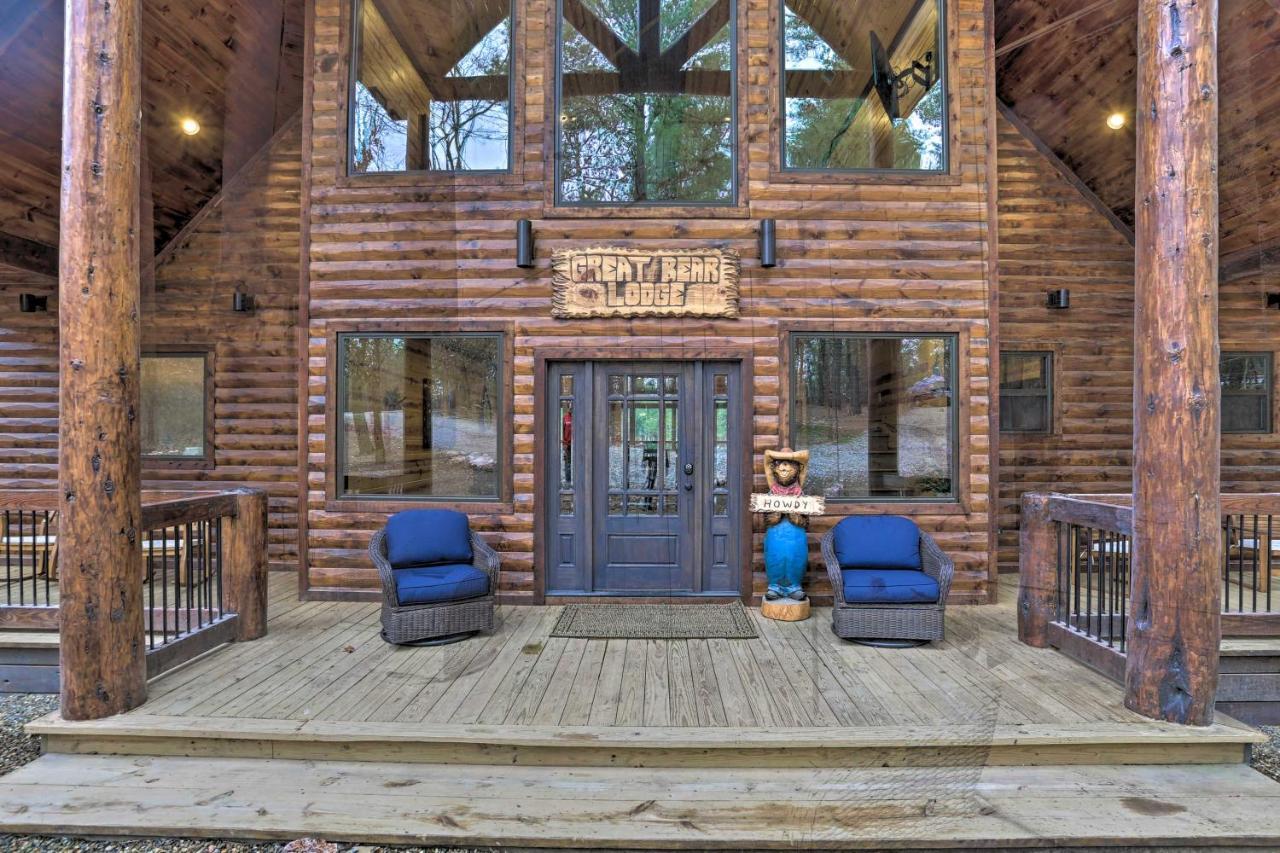 Luxe 'Great Bear Lodge' With Spa, Fire Pit, And Views! Броукън Боу Екстериор снимка